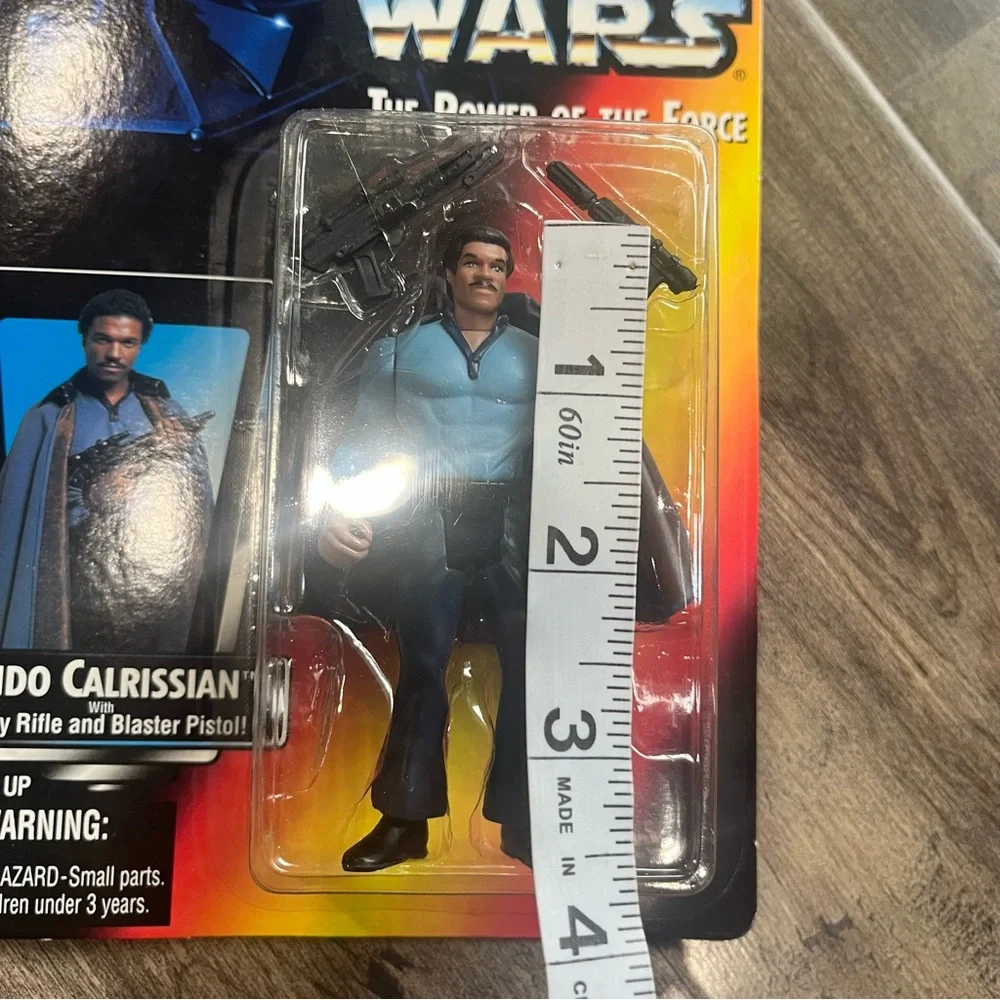 1995 Kenner Star Wars POTF Red Card Princess Leia Organa 3.75